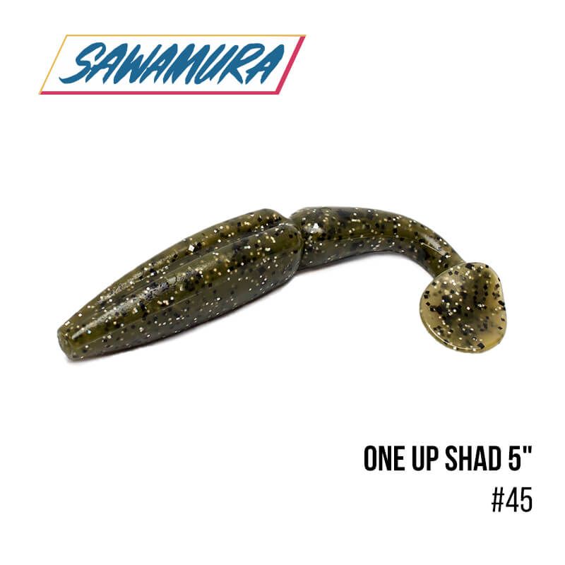 

Виброхвост Sawamura One'Up Shad 5" (6 шт.) (45)
