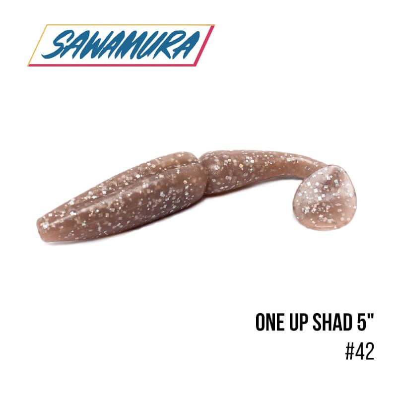 

Виброхвост Sawamura One'Up Shad 5" (6 шт.) (42)