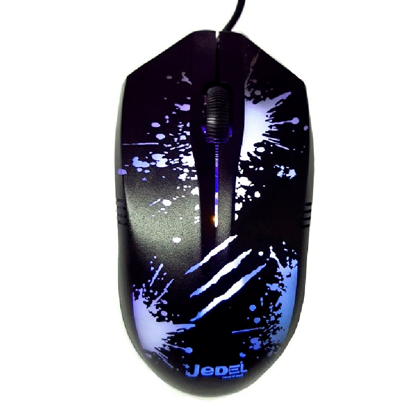 

Проводная компьютерная мышь JEDEL GM850, Black
