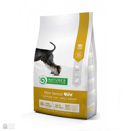 

Корм для пожилых собак мелких пород Nature's Protection Mini Senior 2 кг