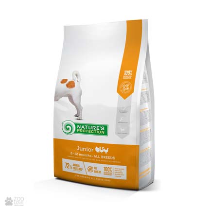 

Корм для щенков средних пород Nature's Protection Junior All Breeds 2 кг