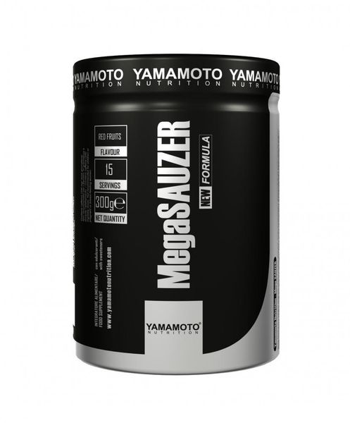 

Предтреник Yamamoto nutrition Mega Sauzer 300 грамм Red Fruits