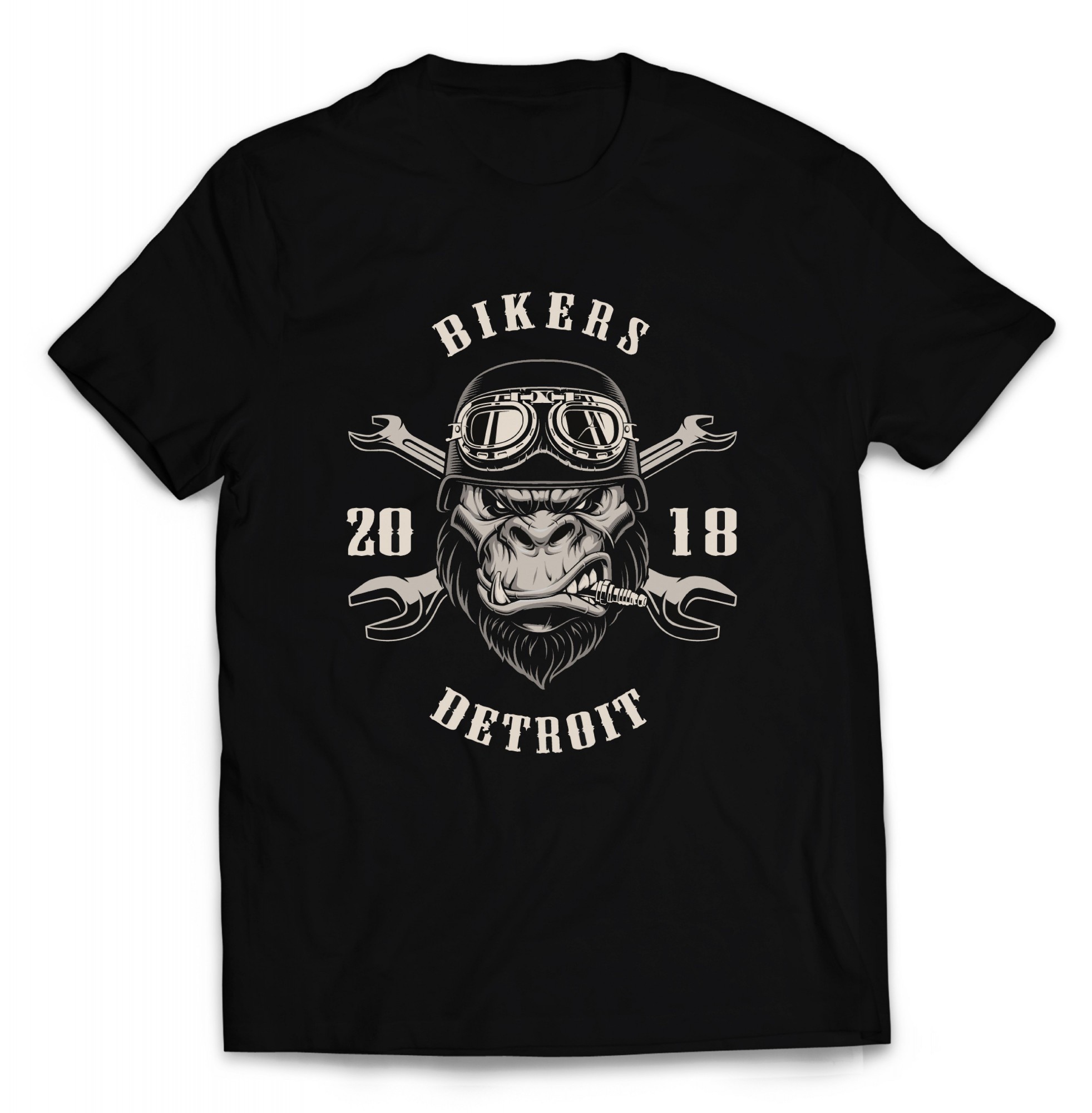 

Футболка Stedman Bikers Series Detroit XS Черная