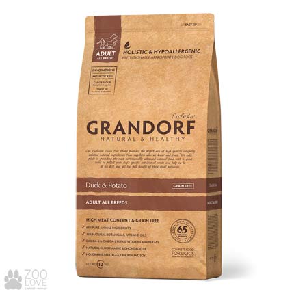 

Сухой корм для собак всех пород Grandorf Duck & Potato Adult All Breeds 1 кг