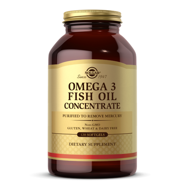 

Омега 3 Solgar Omega 3 Fish Oil Concentrate (120 капс) рыбий жир солгар