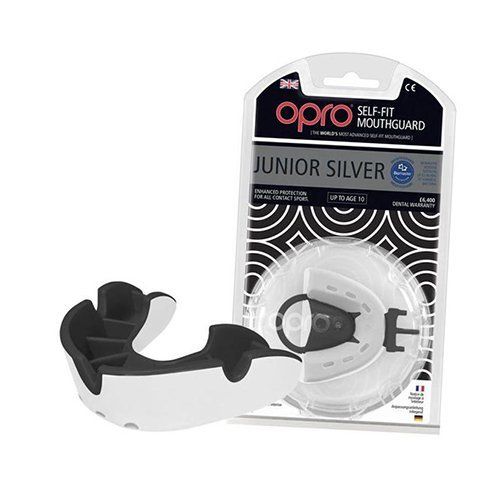 

Капа Junior Silver Opro Бело-черный (37362005)