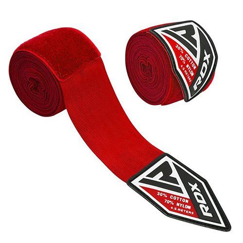 

Бинты боксерские RDX Fibra RDX Inc 4,5м Красный (37260002)