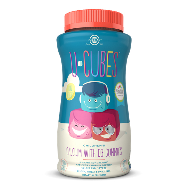 

Кальций для детей Солгар Solgar U-Cubes Children's Calcium with D3 (120 жувачек) солгар