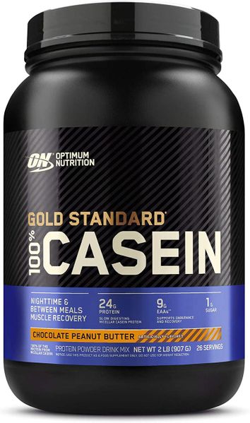 

Казеин Optimum Nutrition 100% Gold Standard Casein 909 г шоколад-арахис