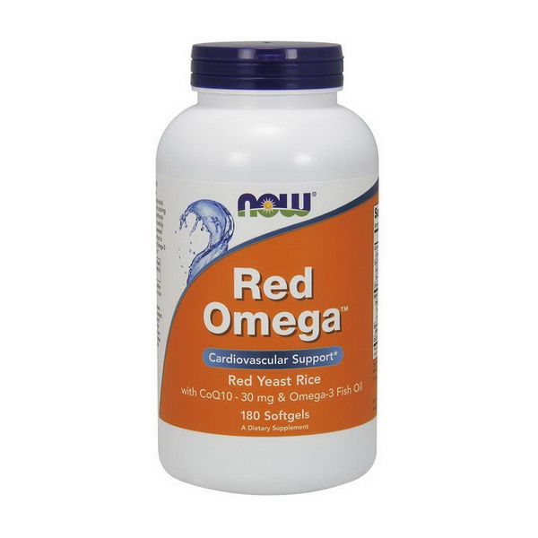 

Омега 3 Now Foods Red Omega 180 капсул