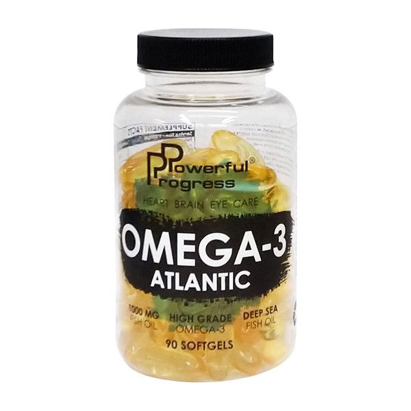 

Омега-3 Powerful Progress Omega 3 Atlantic 90 капсул