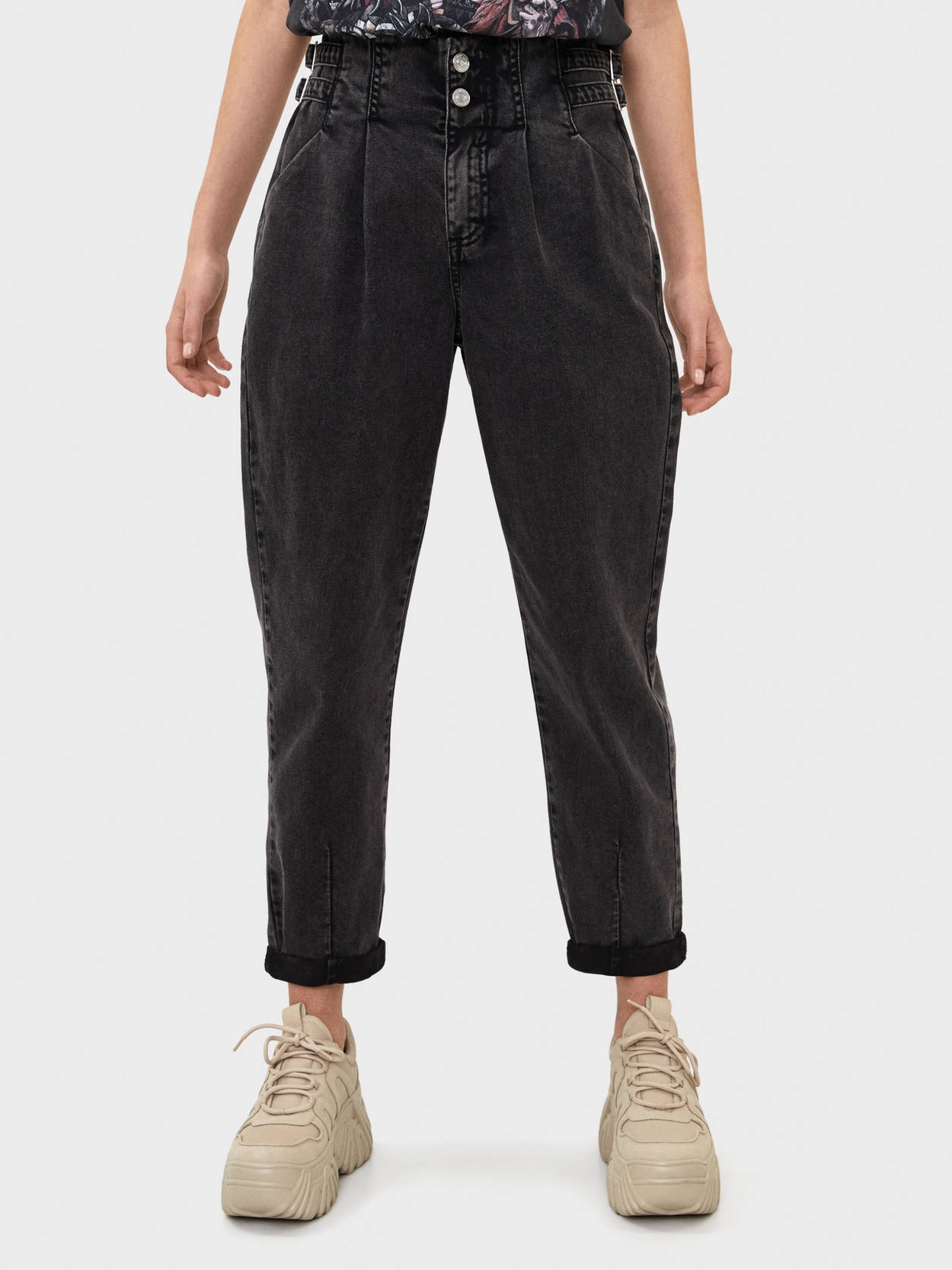 

Джинсы Bershka 0048/019/810 36 Графитовые