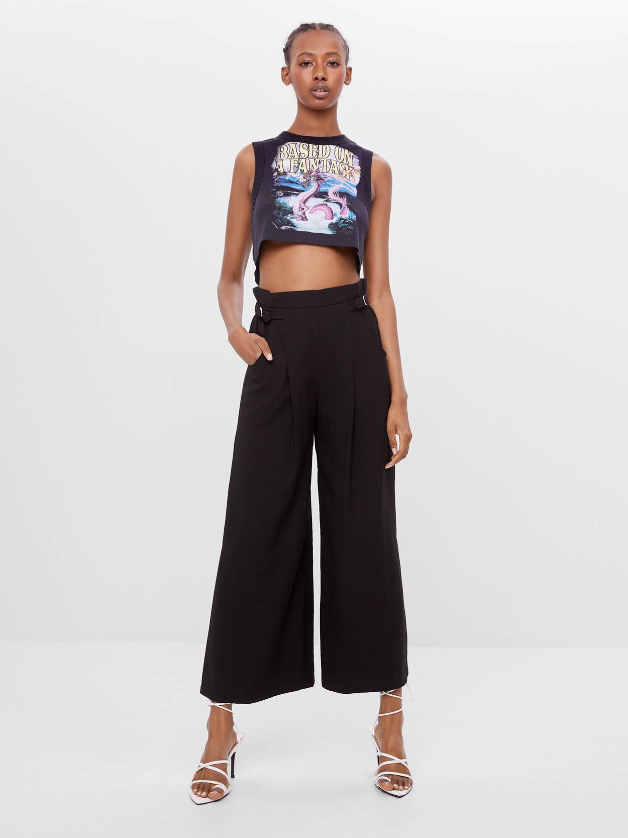 

Брюки Bershka 0102/168/800 M Черные