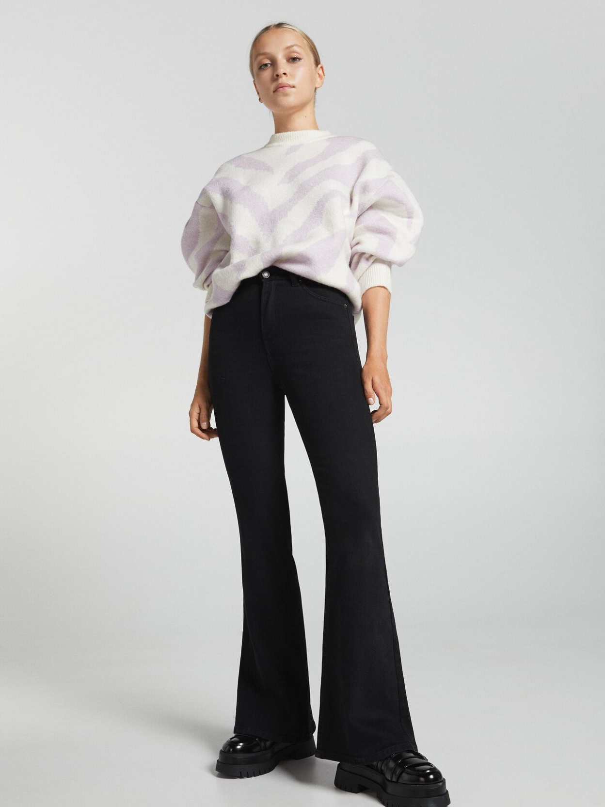 

Джинсы Bershka 5003/747/800 38 Черный джинс