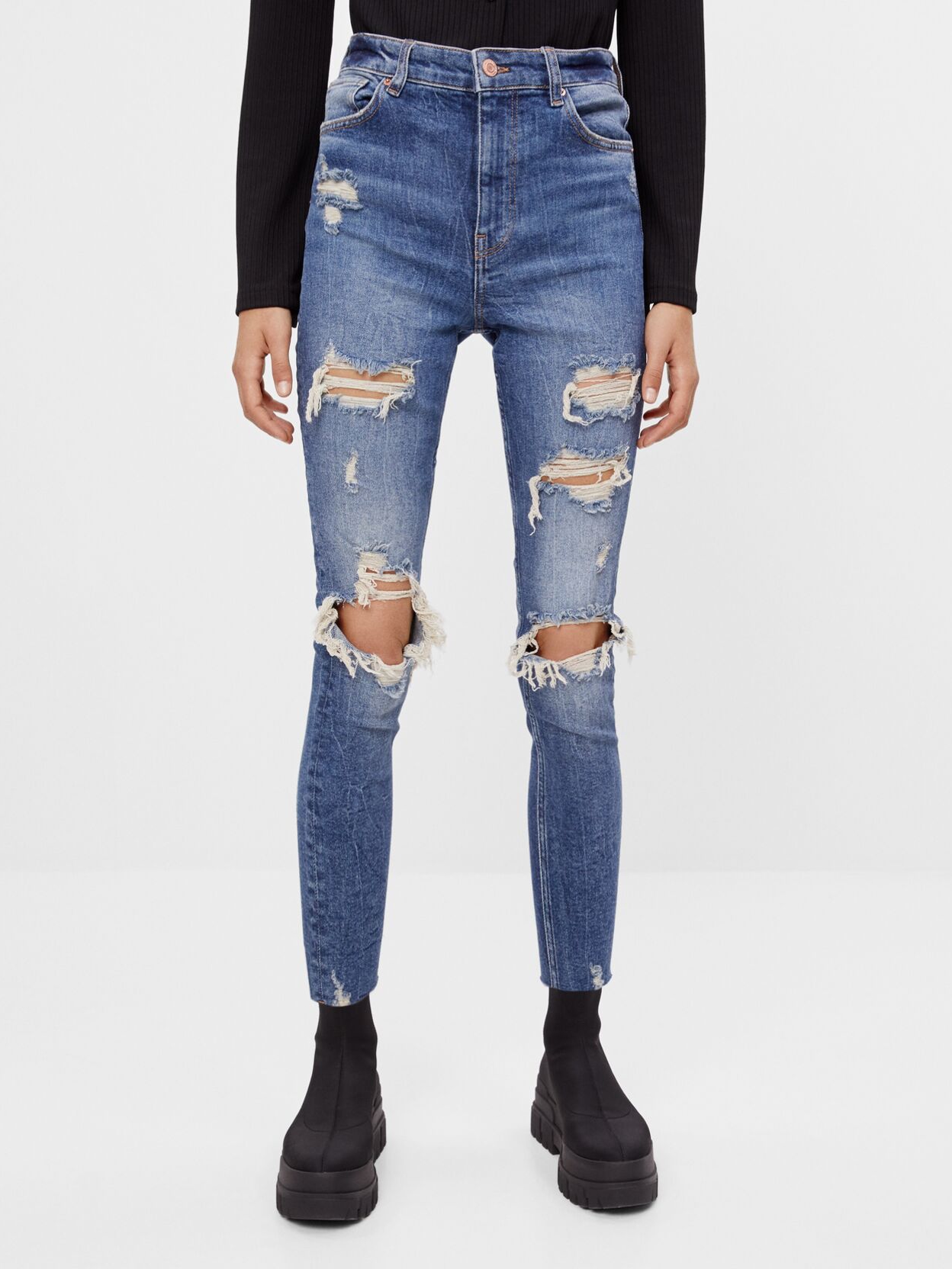 

Джинсы Bershka 5201/179/428 34 Синие