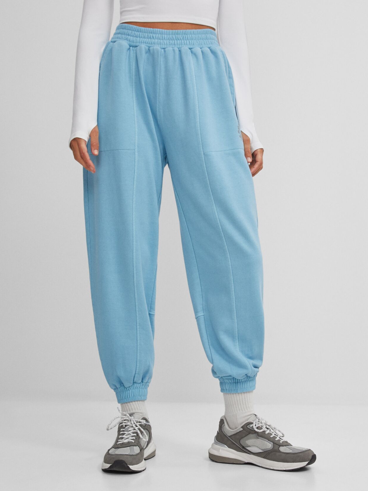 

Спортивные штаны Bershka 5213/603/400 M Голубые