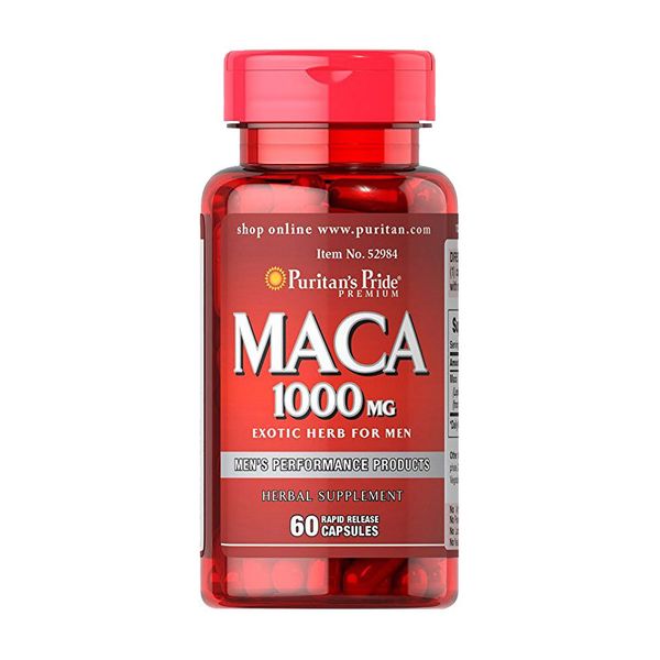 

Мака экстракт корня Puritan's Pride Maca 1000 mg 60 капсул