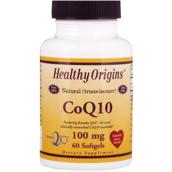 

Коэнзим Q10 Healthy Origins CoQ10 100 mg 60 капсул