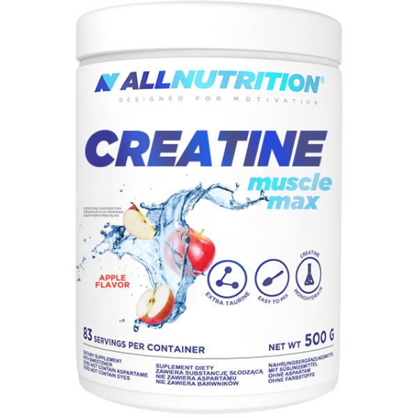 

Креатин моногидрат AllNutrition Creatine Muscle Max 500 грамм Raspberry Strawberry