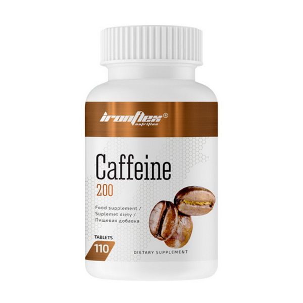 

Кофеин IronFlex Caffeine 200 mg 110 таблеток