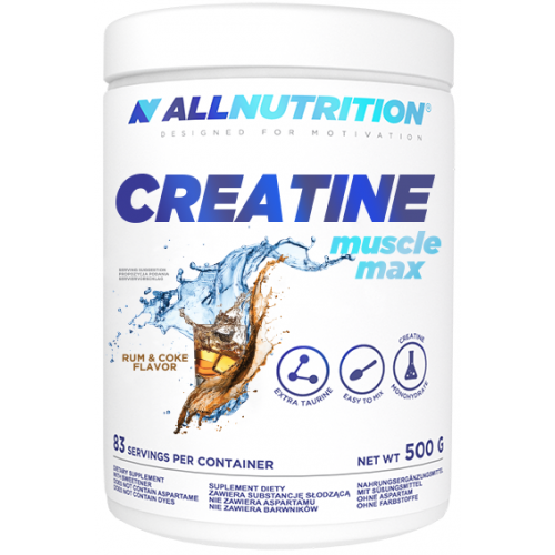 

Креатин моногидрат AllNutrition Creatine Muscle Max 500 грамм Red Curant