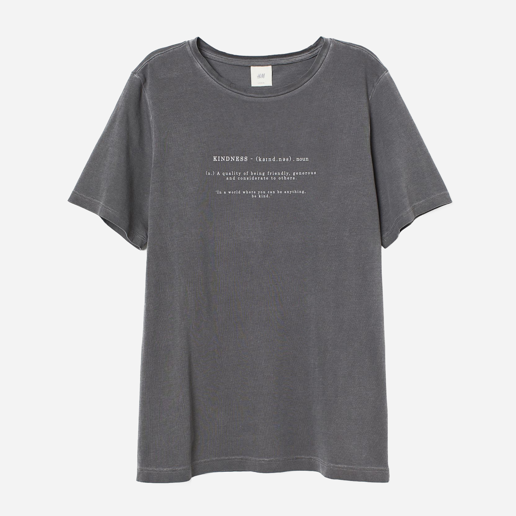 

Футболка H&M 0935694002 S (165/88А) Темно-серая