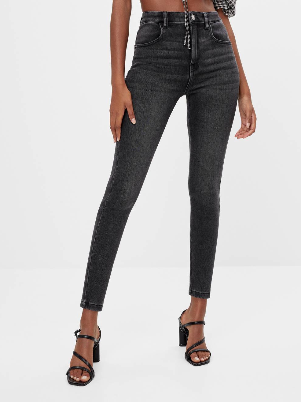

Джинсы Bershka 5222/665/810 32 Графитовые