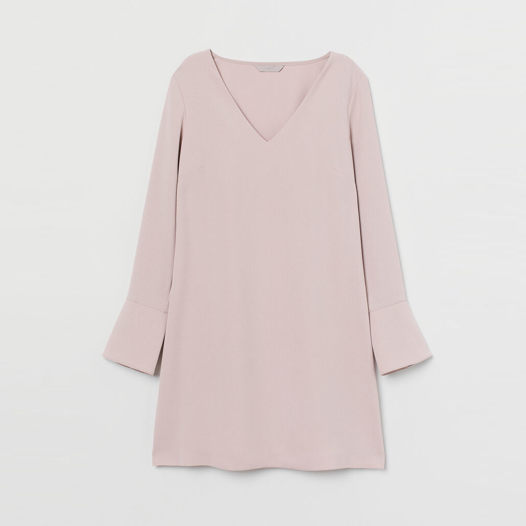 

Платье H&M 783497b14 36 Бежевое