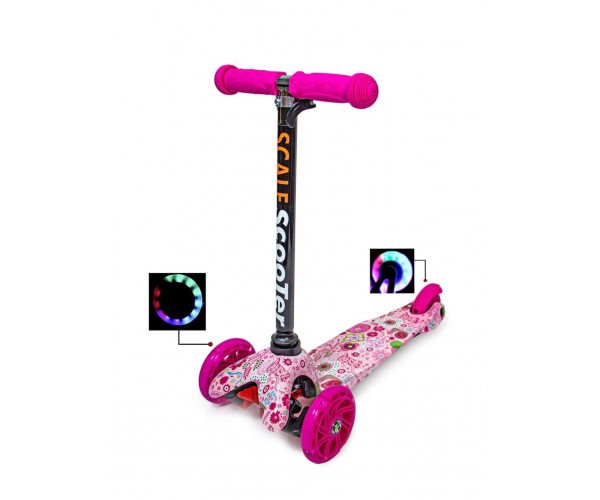 

Самокат Scooter Mini Best, Pink Zoo
