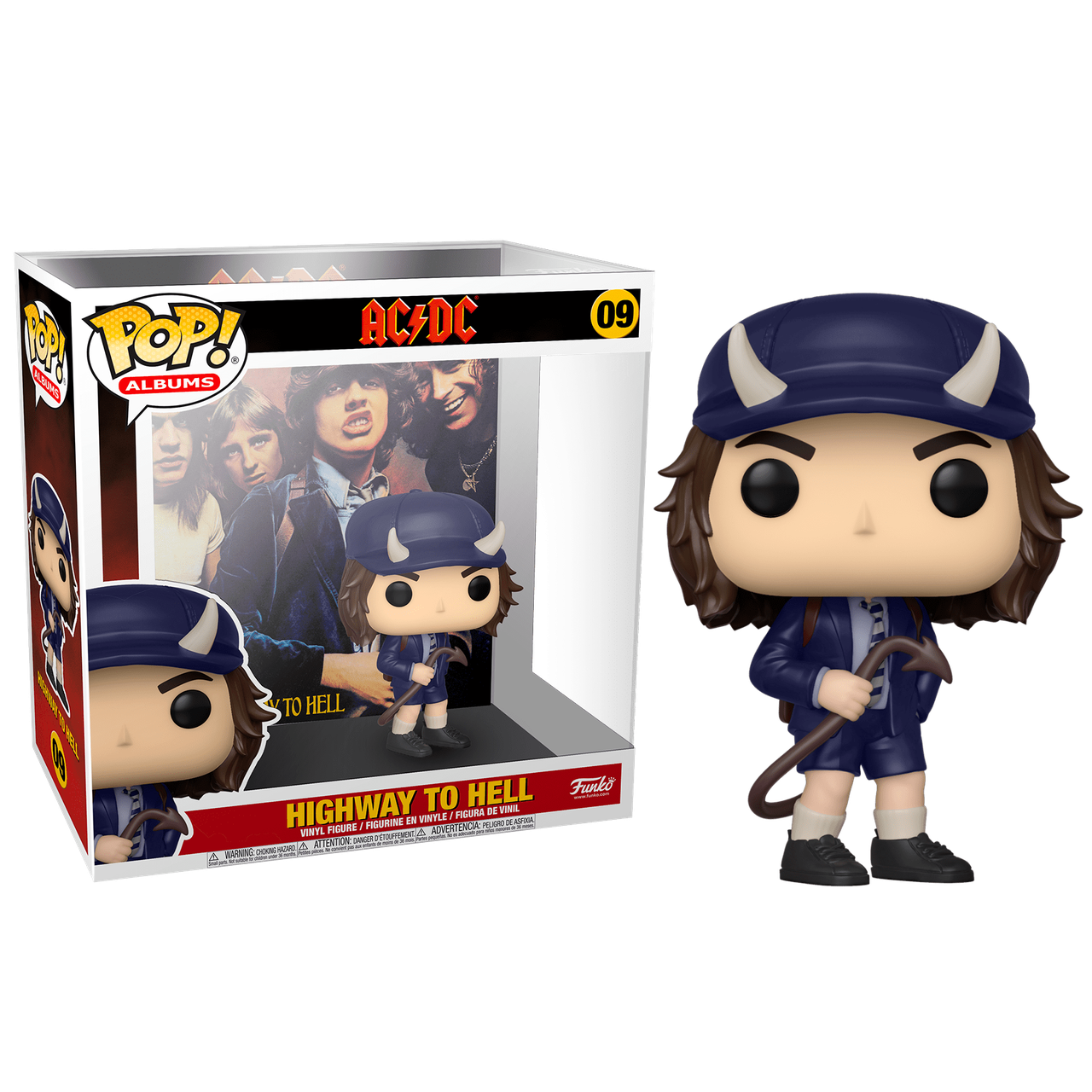 

Фигурка Funko Pop Фанко Поп Ангус Янг AC ДC AC DC Angus Young 10см AC DC HH 09