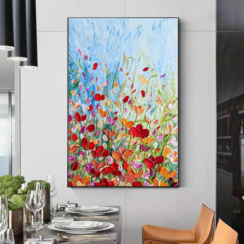 

Картина цветы ArtSale flwr0033 размер 50 х 100 см