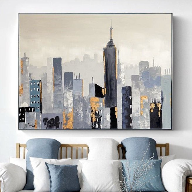 

Картина городской пейзаж ArtSale sity0013 размер 60 х 70 см