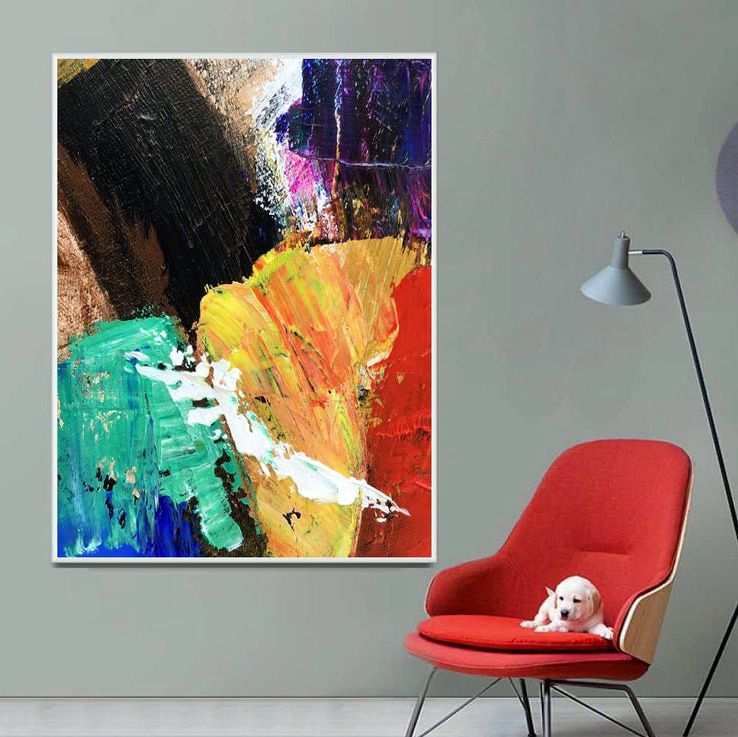 

Картина абстракция ArtSale abst0019 размер 60 х 80 см