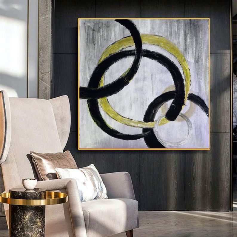

Картина абстракция ArtSale abst0011 размер 70 х 70 см
