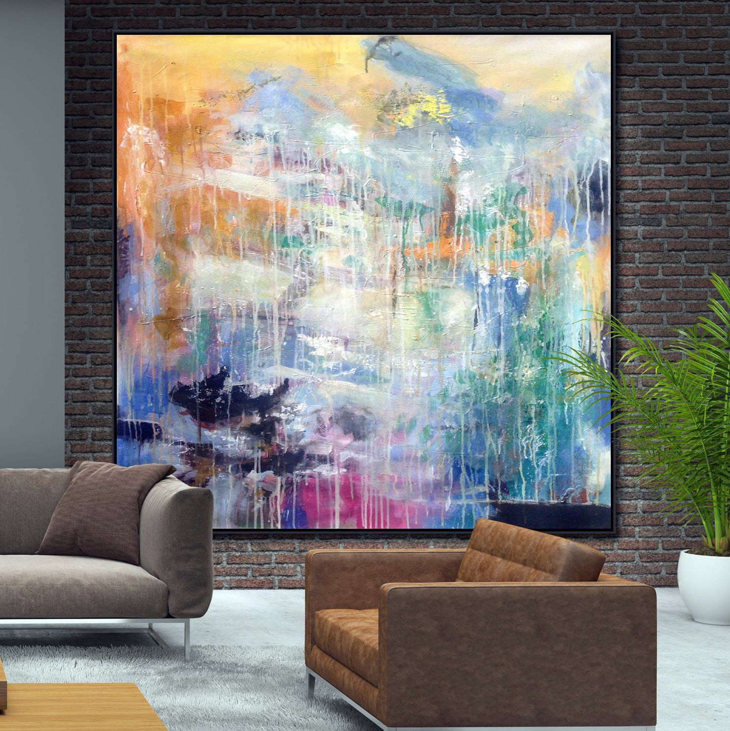 

Картина абстракция ArtSale abst0152 размер 70 х 70 см