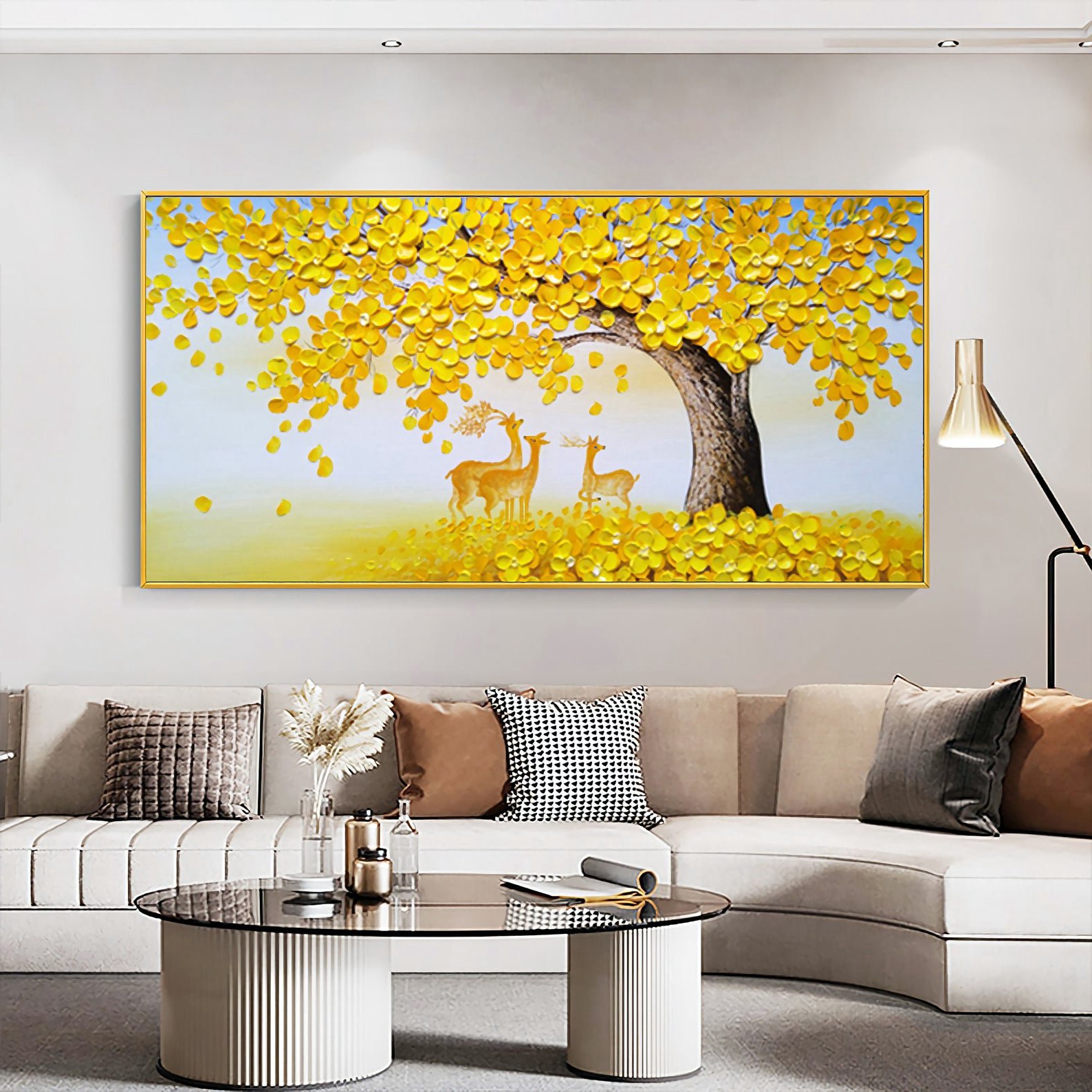 

Картина маслом пейзаж ArtSale ntrl0083 размер 50 х 100 см