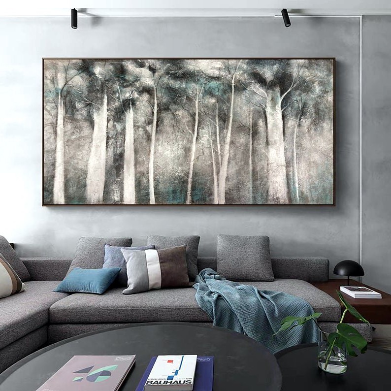 

Картина маслом пейзаж ArtSale ntrl0015 размер 50 х 100 см