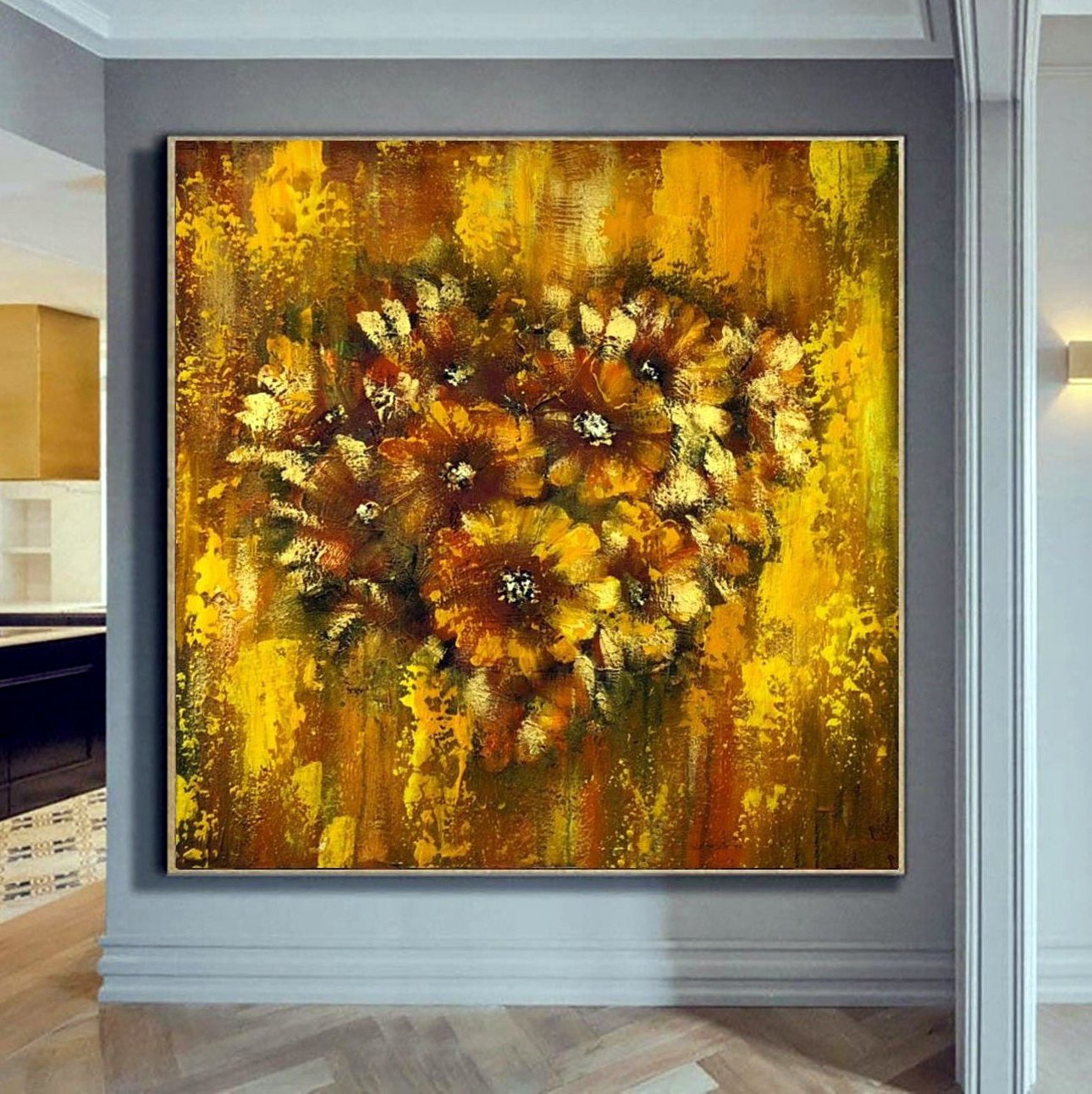 

Картина цветы ArtSale flwr0049 размер 70 х 70 см