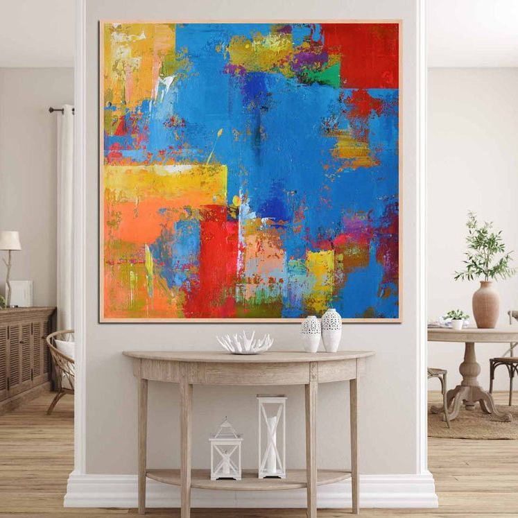 

Картина абстракция ArtSale abst0028 размер 70 х 70 см