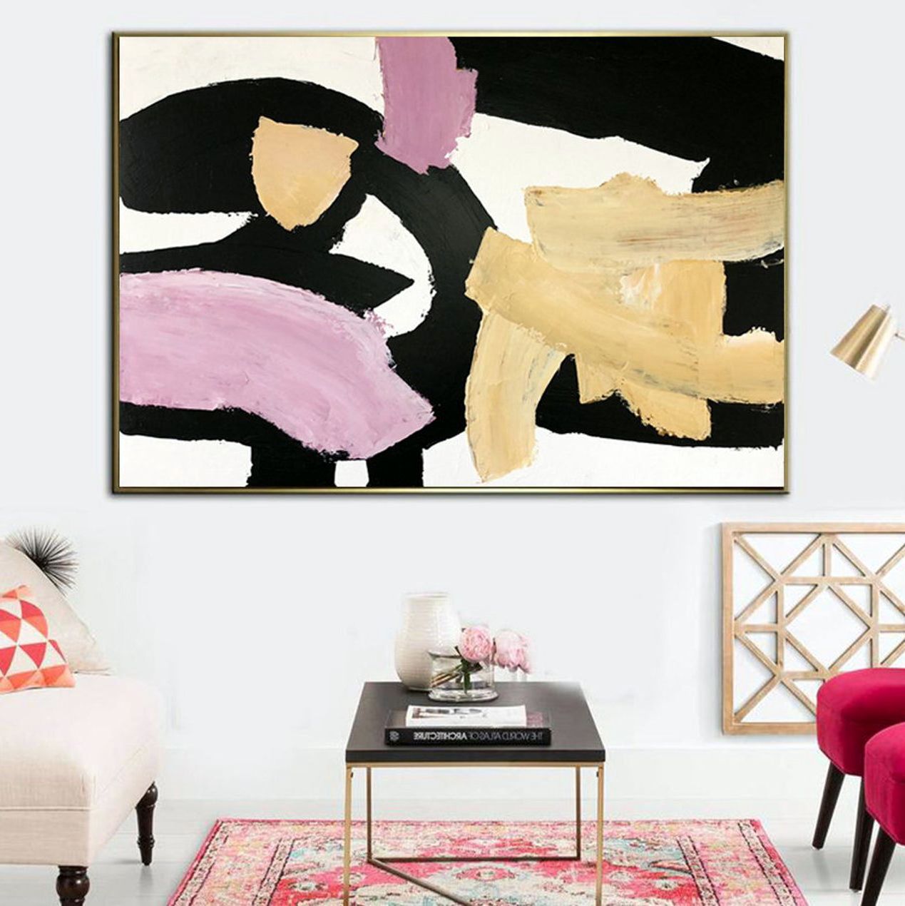

Картина абстракция ArtSale abst0124 размер 60 х 80 см