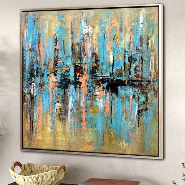 

Картина абстракция ArtSale abst0184 размер 70 х 70 см