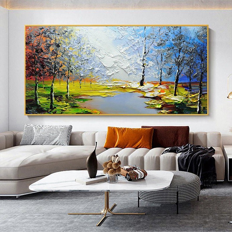 

Картина маслом пейзаж ArtSale ntrl0093 размер 60 х 80 см