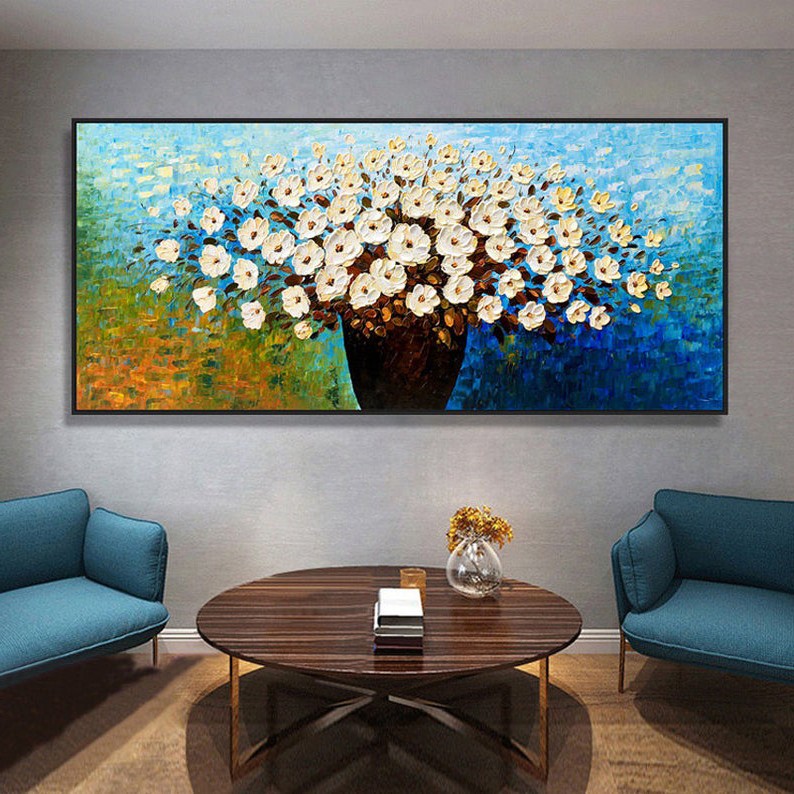 

Картина цветы ArtSale flwr0089 размер 50 х 100 см