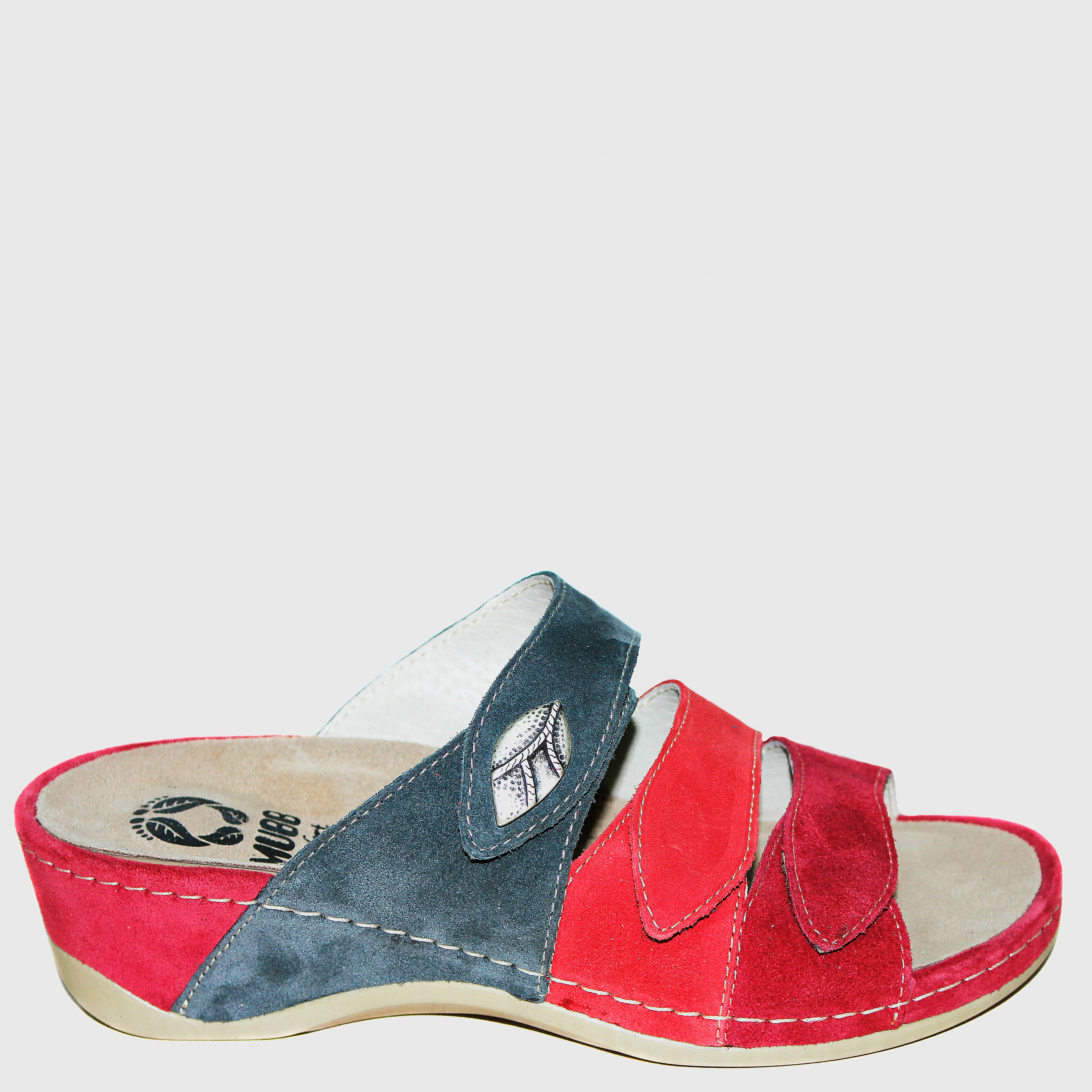 

Ортопедические женские шлепанцы MUBB 701-18.1 37 Красные (2000444013879)