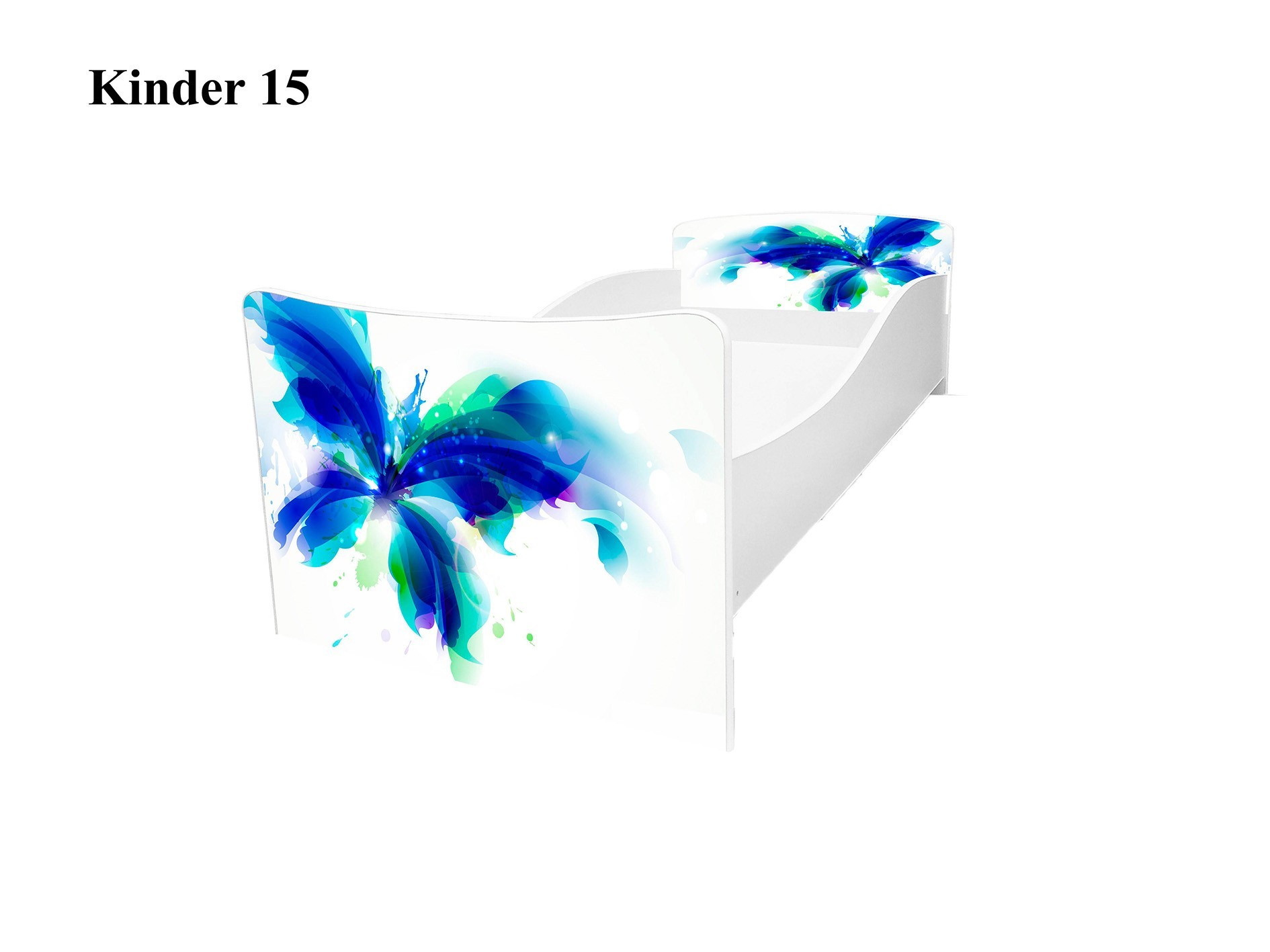 

Кровать Viorina Deko Киндер №15 160х80 Белый