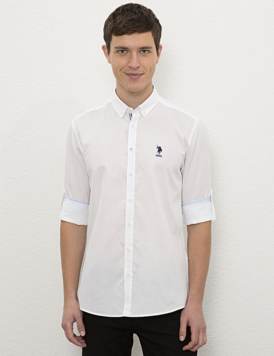 

Рубашка мужская U.S. Polo Assn. Белый xxxl (1090243 VR013)