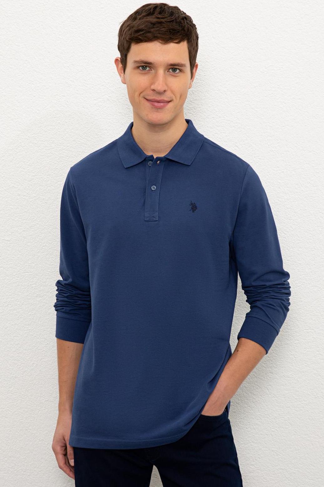 

Поло мужское U.S. Polo Assn. Синий  (1082611 VR028, Поло мужское U.S. Polo Assn. Синий 56 (1082611 VR028)
