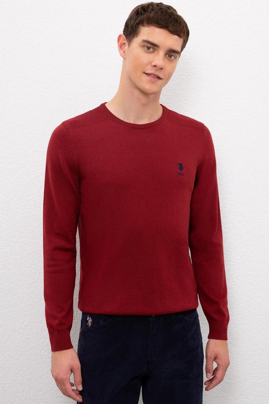 

Свитер мужской U.S. Polo Assn. Красный  (1080420 VR014, Свитер мужской U.S. Polo Assn. Красный 54 (1080420 VR014)