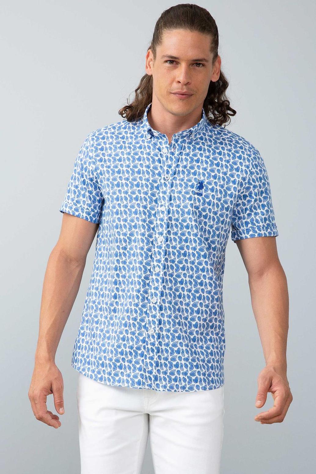 

Рубашка мужская U.S. Polo Assn. Синий  (738790 VR045, Рубашка мужская U.S. Polo Assn. Синий xs (738790 VR045)