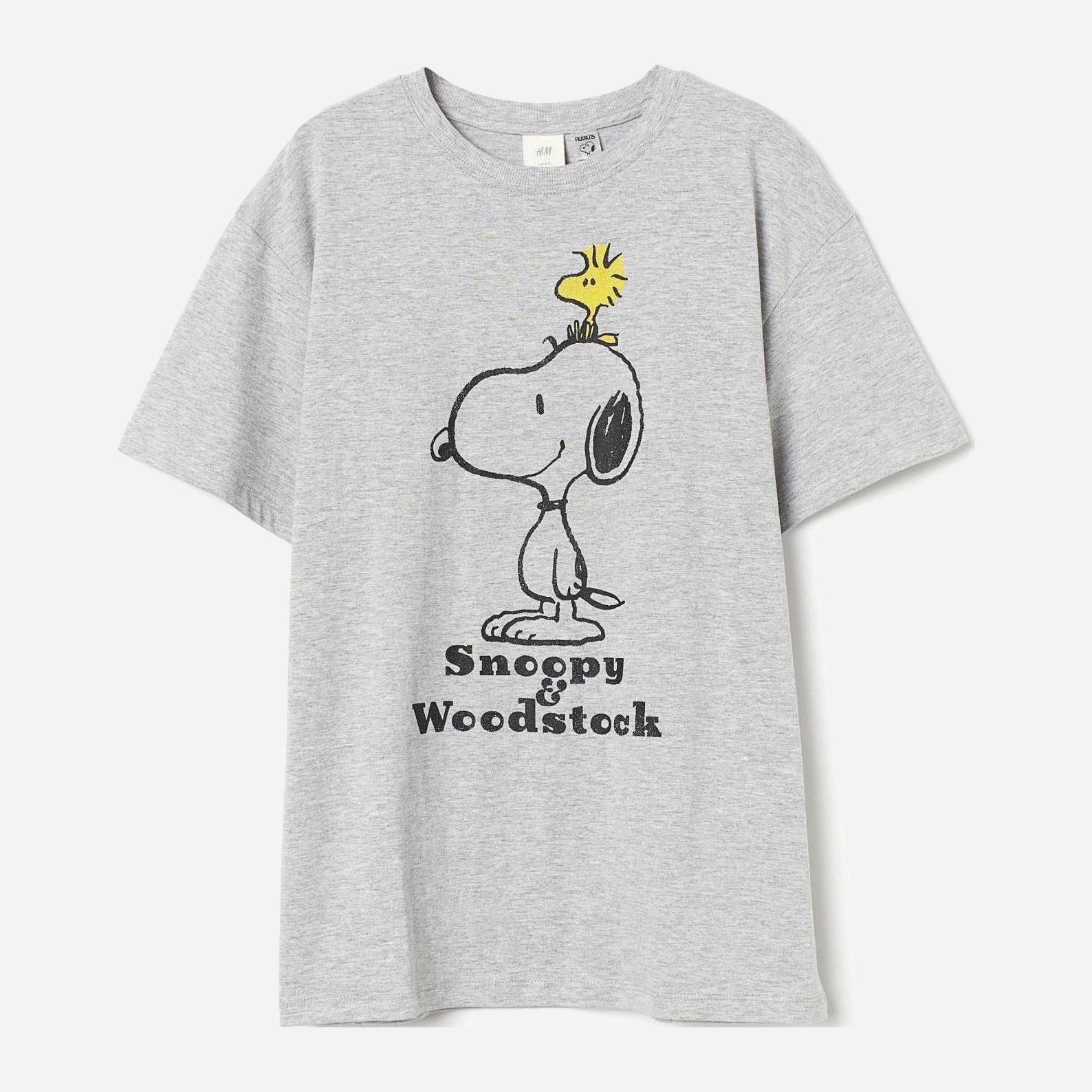 

Футболка H&M 060762558_grey S Серый/Snoopy